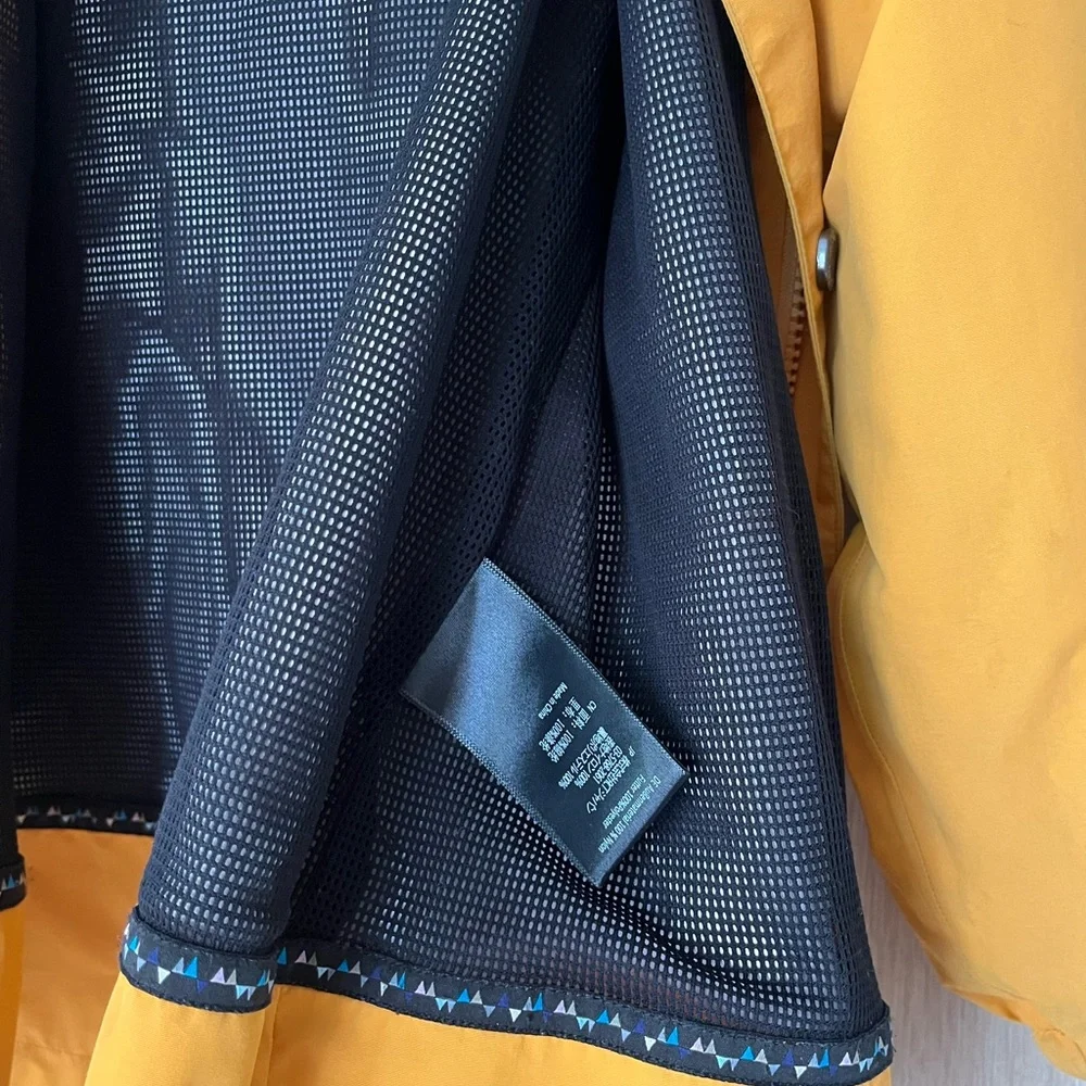 Yellow Shell Jacket with Reflective Detail - Picture 8 of 10